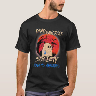 Dead Pankreas Society Diabetes Bewusstsein Boo Hal T-Shirt