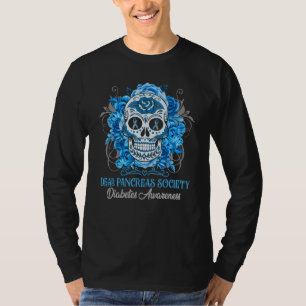 Dead Pankreas Society Diabetes Bewusstsein Rose wi T-Shirt