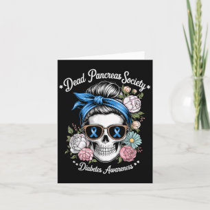 Dead Pankreas Society Shirt Blumenhautdiabetes Karte