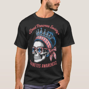 Dead Pankreas Society Shirt Funny Diabetes Awarene