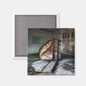 Dead Piano Magnet (Vorderseite/Rückseite)