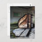 Dead Piano Postkarte (Vorne/Hinten)
