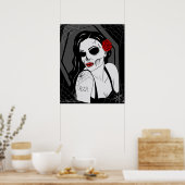 Dead Pinup Poster (Küche)