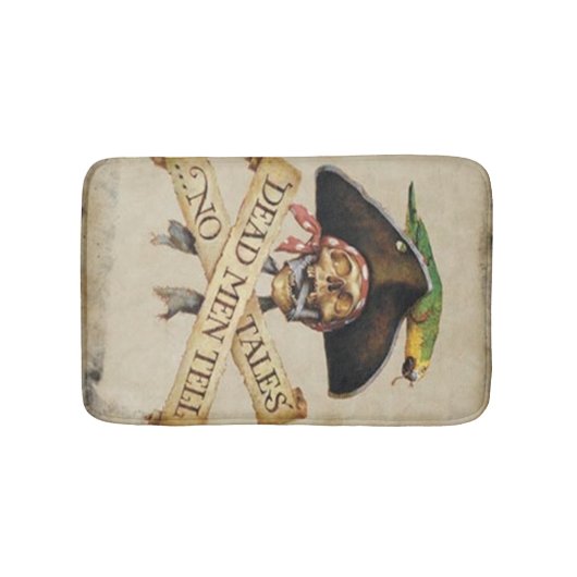 Dead Pirate Bath Mat Badematte (Vorderseite)