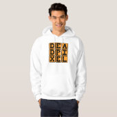 Dead Pixel, ausgebranntes Bild Hoodie (Vorne ganz)