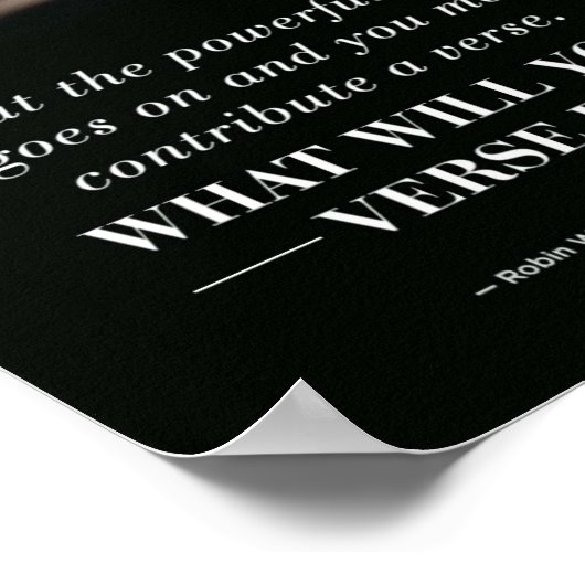 Dead Poet Society Poster (Ecke)