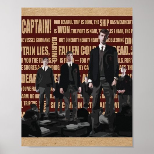 Dead Poets Society Poster (Vorne)