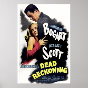 Dead Reckoning 1946 Filmplakat-Druck A5-A1 40er Poster