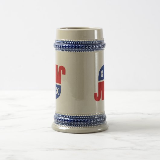 Dead Republikaner Elephant Bierglas (Mittel)