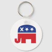 Dead Republikaner Elephant Schlüsselanhänger (Vorderseite)