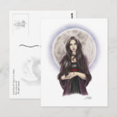 Dead Rose Vampire Postkarte (Vorne/Hinten)
