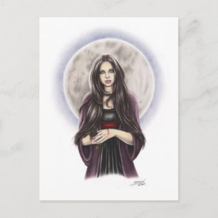 Dead Rose Vampire Postkarte