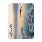 Dead Sea Jordan Travel Magnet (Vertikal)