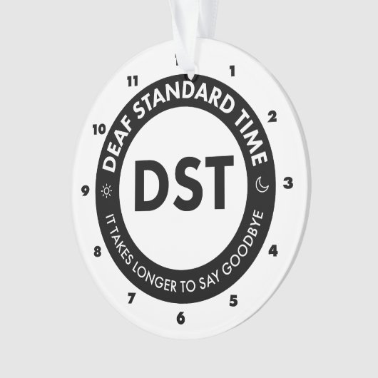 Dead Standard Time Ornament (Vorderseite)