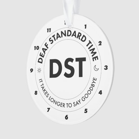 Dead Standard Time Ornament (Vorderseite)