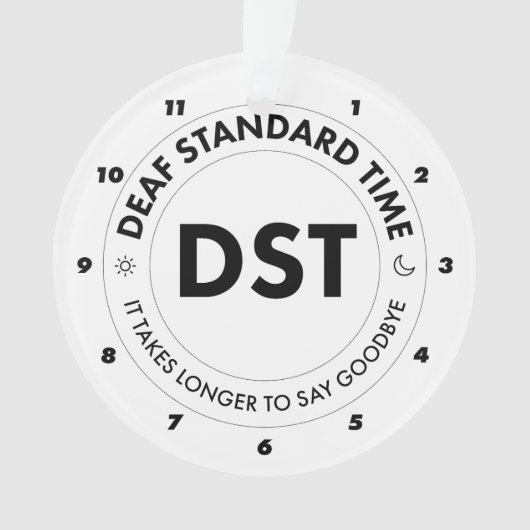 Dead Standard Time Ornament (Vorderseite)