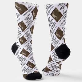 Dead Thing With Stream Living Thing Chesterton Q Socken