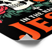 Dead Things Come Alive Name Of Jesus Christian Hal Poster (Ecke)