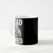 Dead Tired Zombie Coffee Addict Morning Mood  Kaffeetasse (Vorderseite Links)