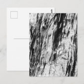 Dead Tree Bark Postkarte (Vorne/Hinten)