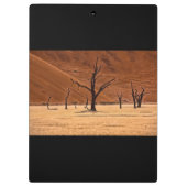 Dead Vlei, Namibia Klemmbrett (Rückseite)