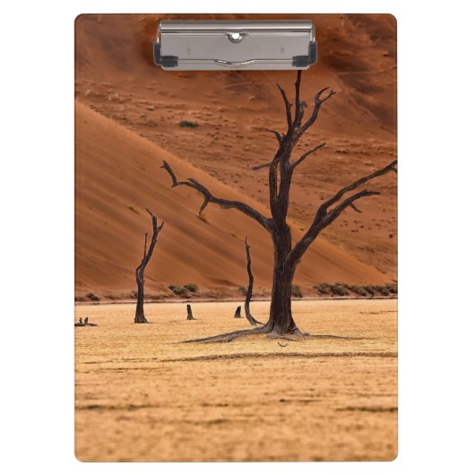 Dead Vlei, Namibia Klemmbrett (Vorderseite)