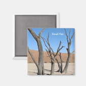 Dead Vlei, Namibia Magnet (Vorderseite/Rückseite)
