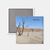 Dead Vlei, Namibia Magnet (Vorderseite/Rückseite)