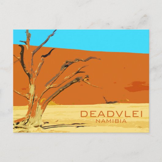 Dead Vlei, Namibia Postcard Postkarte (Vorderseite)