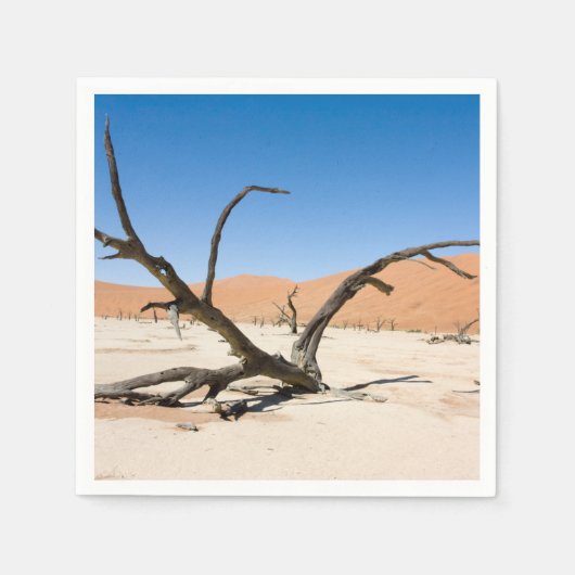 Dead Vlei, Namibia Serviette (Vorderseite)