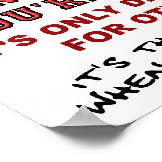 Dead vs. Stupid Funny Poster (Ecke)