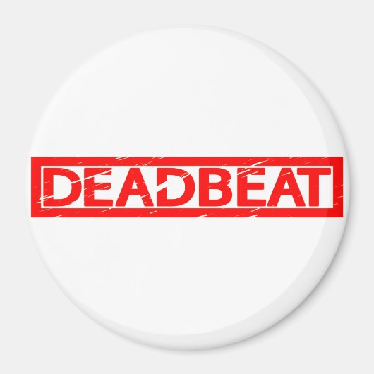 Deadbeat-Briefmarke Magnet (Vorne)