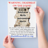 Deadbeat Mama Flyer (Hand)