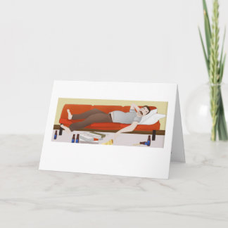 Deadbeat Vater Vatertag Card Karte