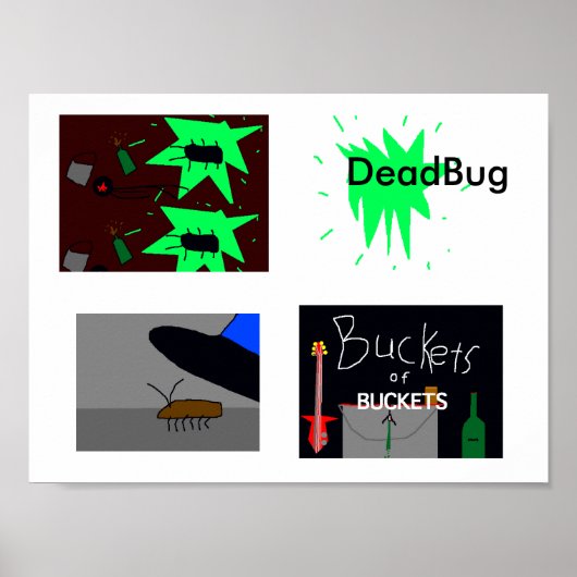 DeadBug Poster (Vorne)