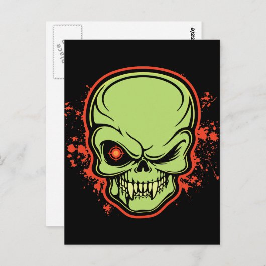 Deadeye Postkarte (Vorne/Hinten)