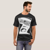 DeadEye Prahlerei DES-Augen-Briefmarke - Whiteout T-Shirt (Vorne ganz)