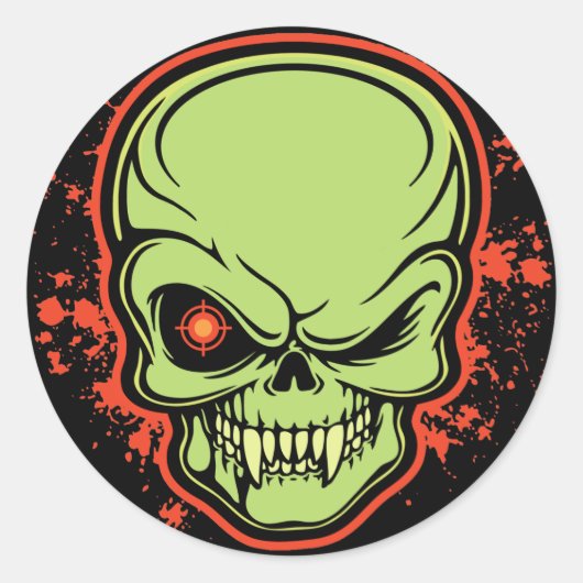 Deadeye Runder Aufkleber (Vorderseite)