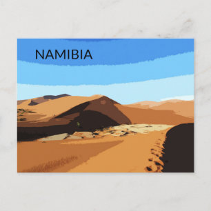 Deadlei Namibia Vintage Art Postkarte