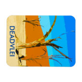 Deadlei Namibia Vintages Kunstmuseum Magnet (Horizontal)