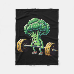 Deadlift Broccoli Gym Fitness Motivation Bodybuild Fleecedecke