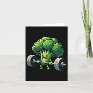 Deadlift Broccoli Gym Fitness Motivation Bodybuild Karte