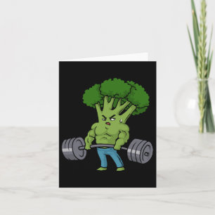 Deadlift Broccoli Gym Fitness Motivation Bodybuild Karte