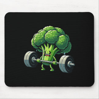 Deadlift Broccoli Gym Fitness Motivation Bodybuild Mousepad