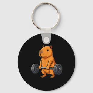 Deadlift Capybara Fitness Locarno Schlüsselanhänger