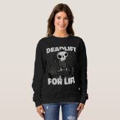 Deadlift for Life Gym Weightlifting Sweatshirt (Vorne ganz)