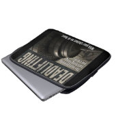 Deadlift - Funny Gym Meme - Neuheit Workout Laptopschutzhülle (Vorne Knopf)