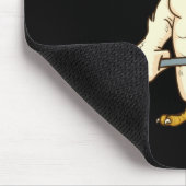 Deadlift Gym Chicken Fitness Bodybuilding Mousepad (Ecke)