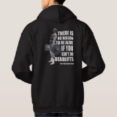 Deadlift Gym Lifting Motivation Hoodie (Rückseite)