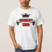 Deadlift König T-Shirt (Vorderseite)